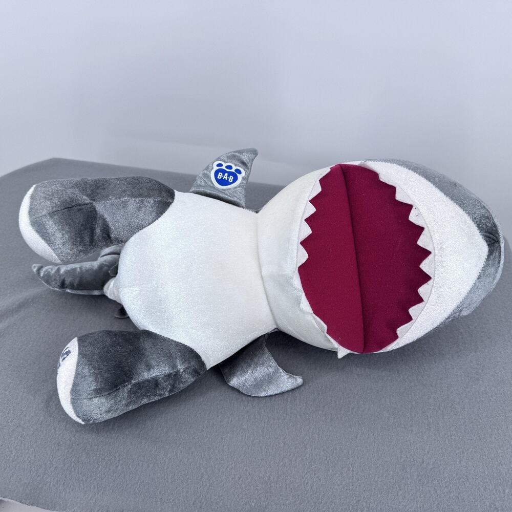 13in Build A Bear Discovery Shark Week 2020 Great White Shark Plush DCL - Picture 10 of 10